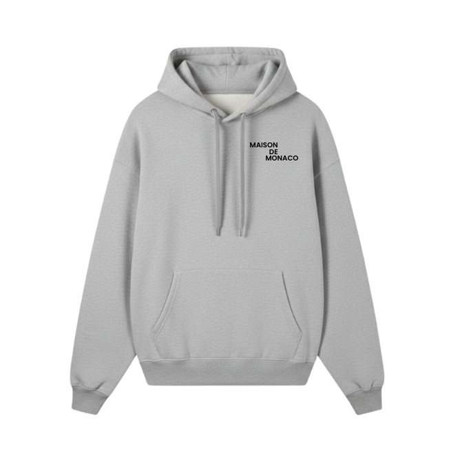 Sudadera Maison de Monaco - Grey & Red Heart