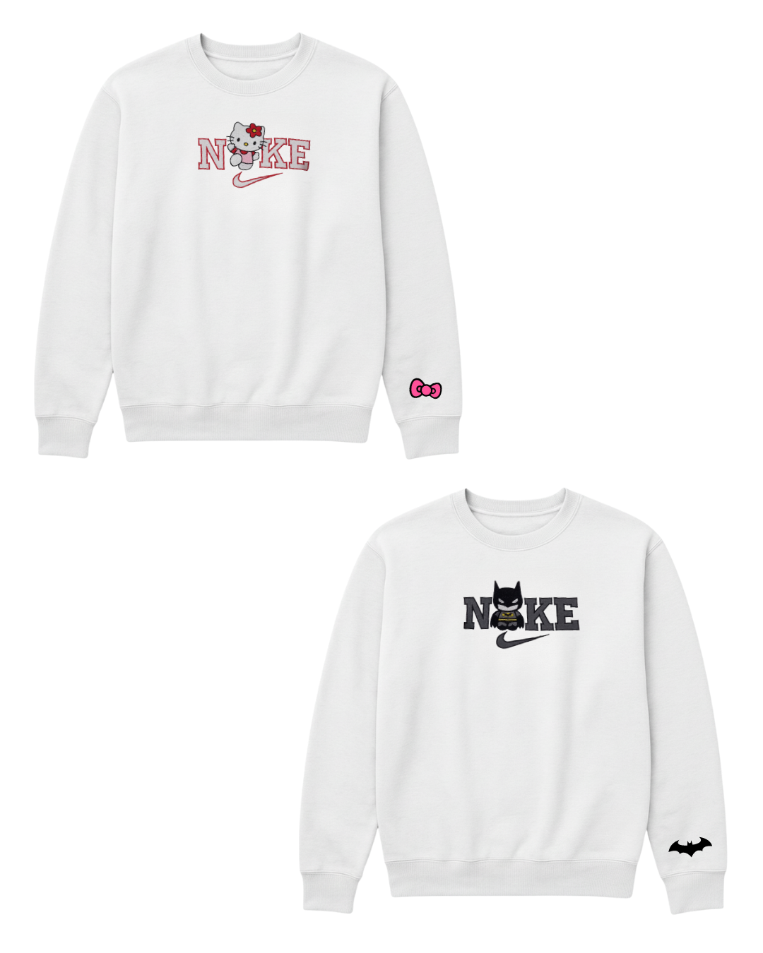 Conjunto pareja Batman - Hello Kitty 