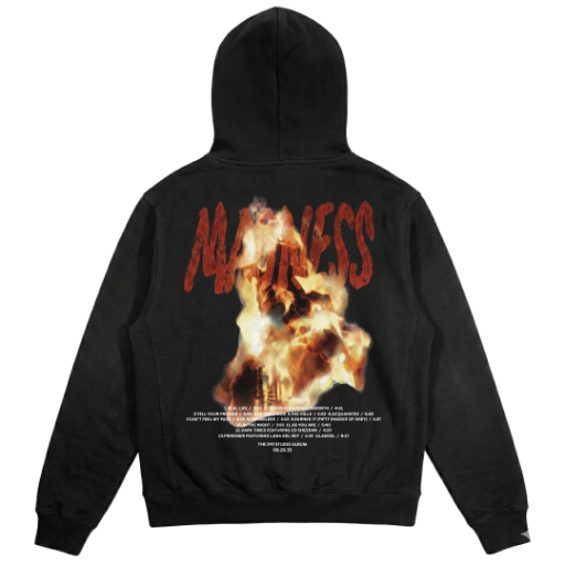 BEAUTY BEHIND THE MADNESS HOODIE 400gr