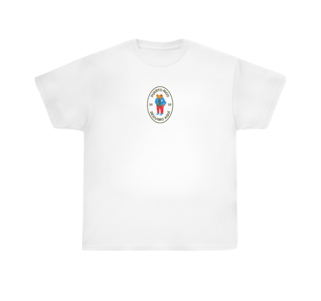 PLaYERA BLaNCA Y BeIGE PUeRTo RiCO SEGuIMOS AQuI