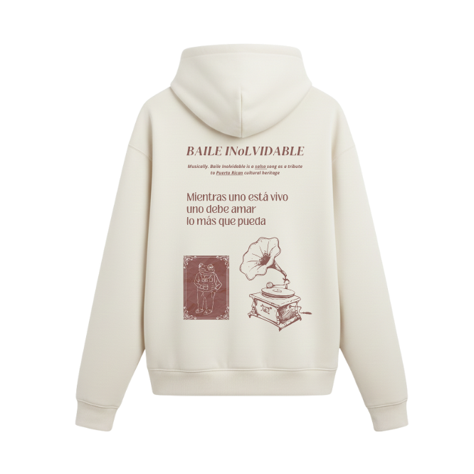 HOoDIE BeIGE BAILE INoLVIDABLE