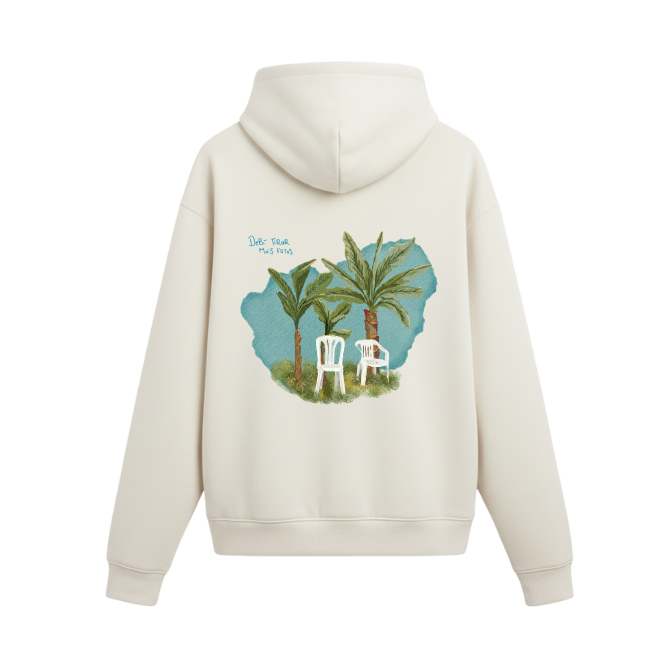 HOoDIE BeIGE SaPO CoNCHO