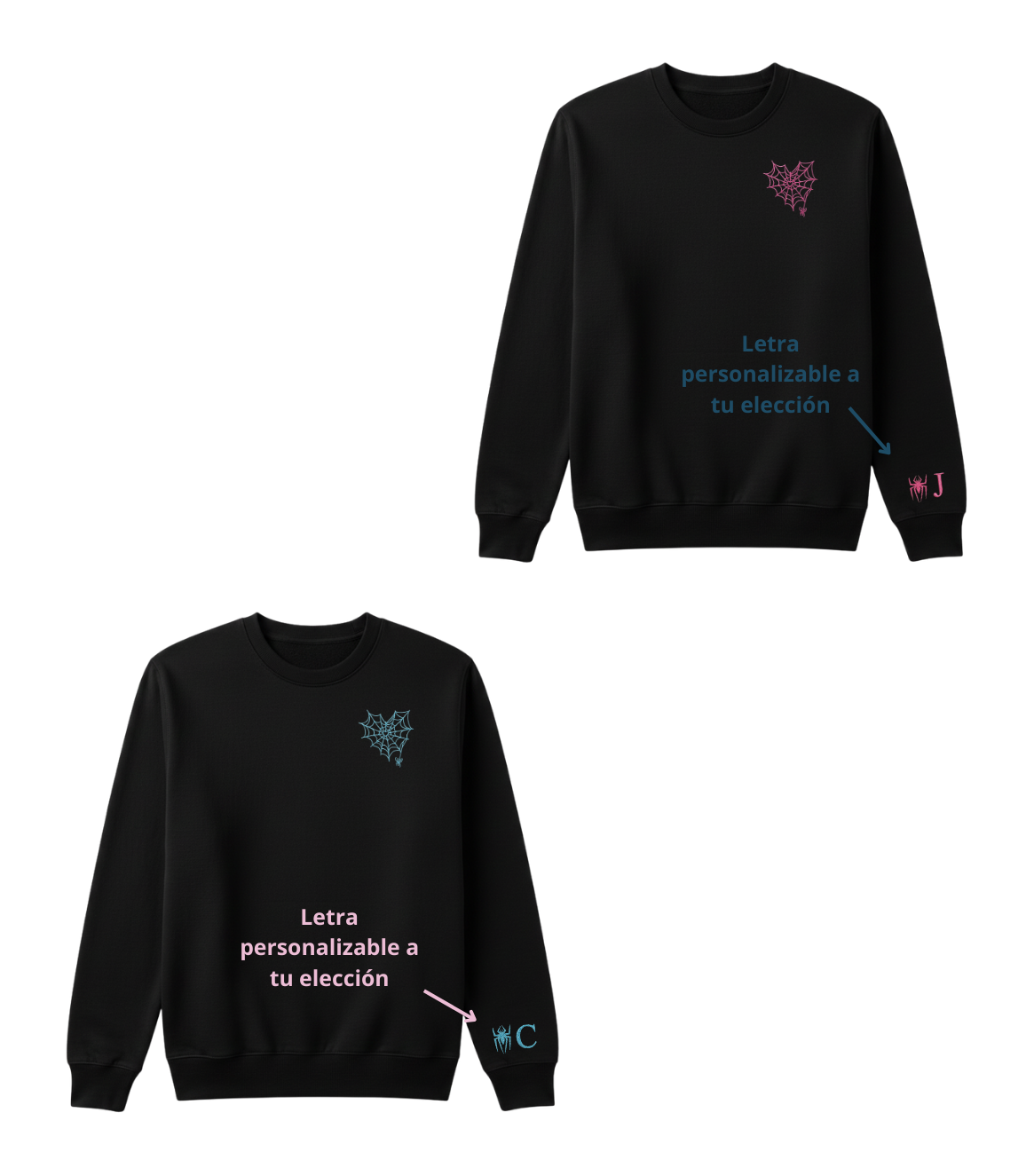 Conjunto Amor entre redes Spiderman Personalizable