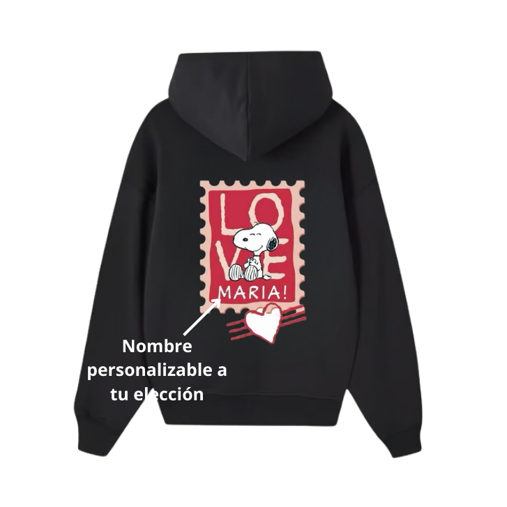Conjunto Snoopy Love Personalizable