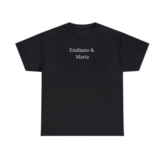 Qr playera special date personalizable variedad de colores