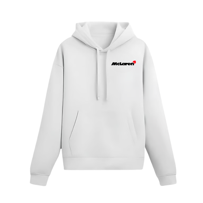 Ayrton Senna F1 Mclaren White Hoodie