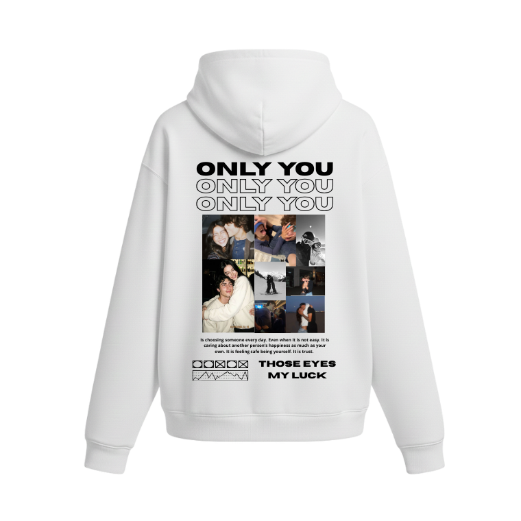 Hoodie personalizable en pareja VARIEDAD DE COLORES