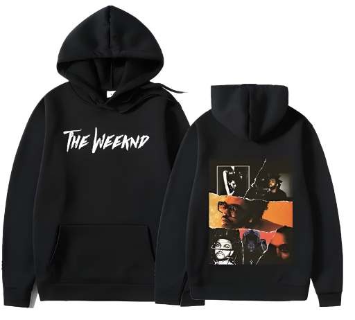 Singer The Weeknd-Sudadera Himself