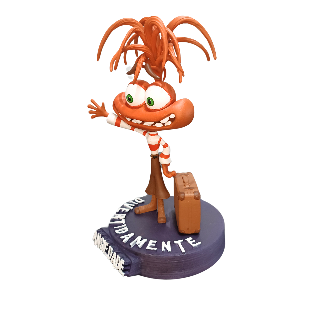 Action Figure Ansiedade - Divertidamente (Inside Out)