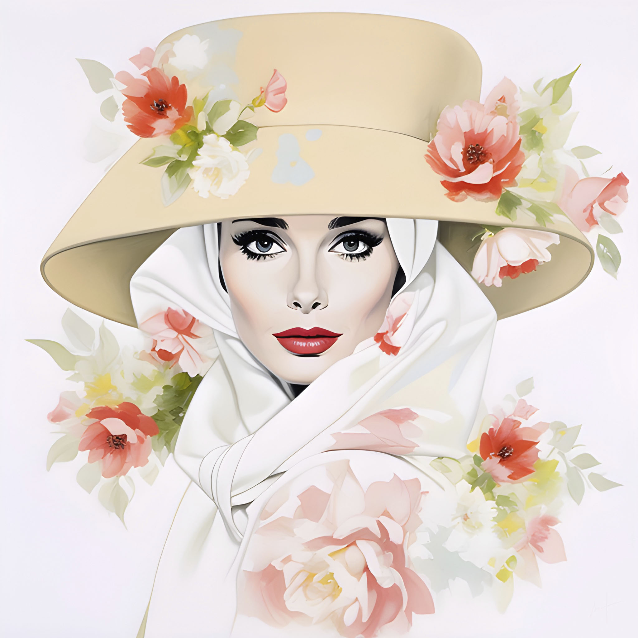 Ilustración. Spring Flowers