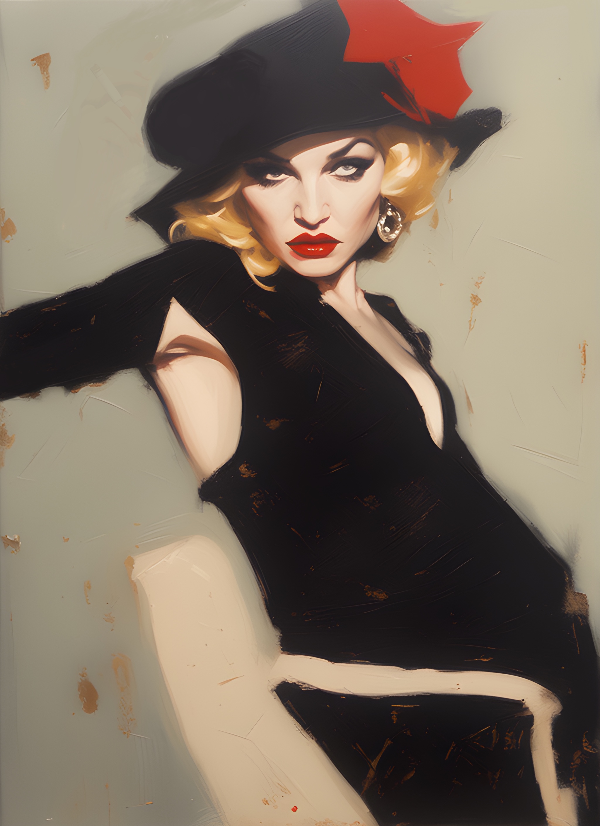 Ilustración. Madonna
