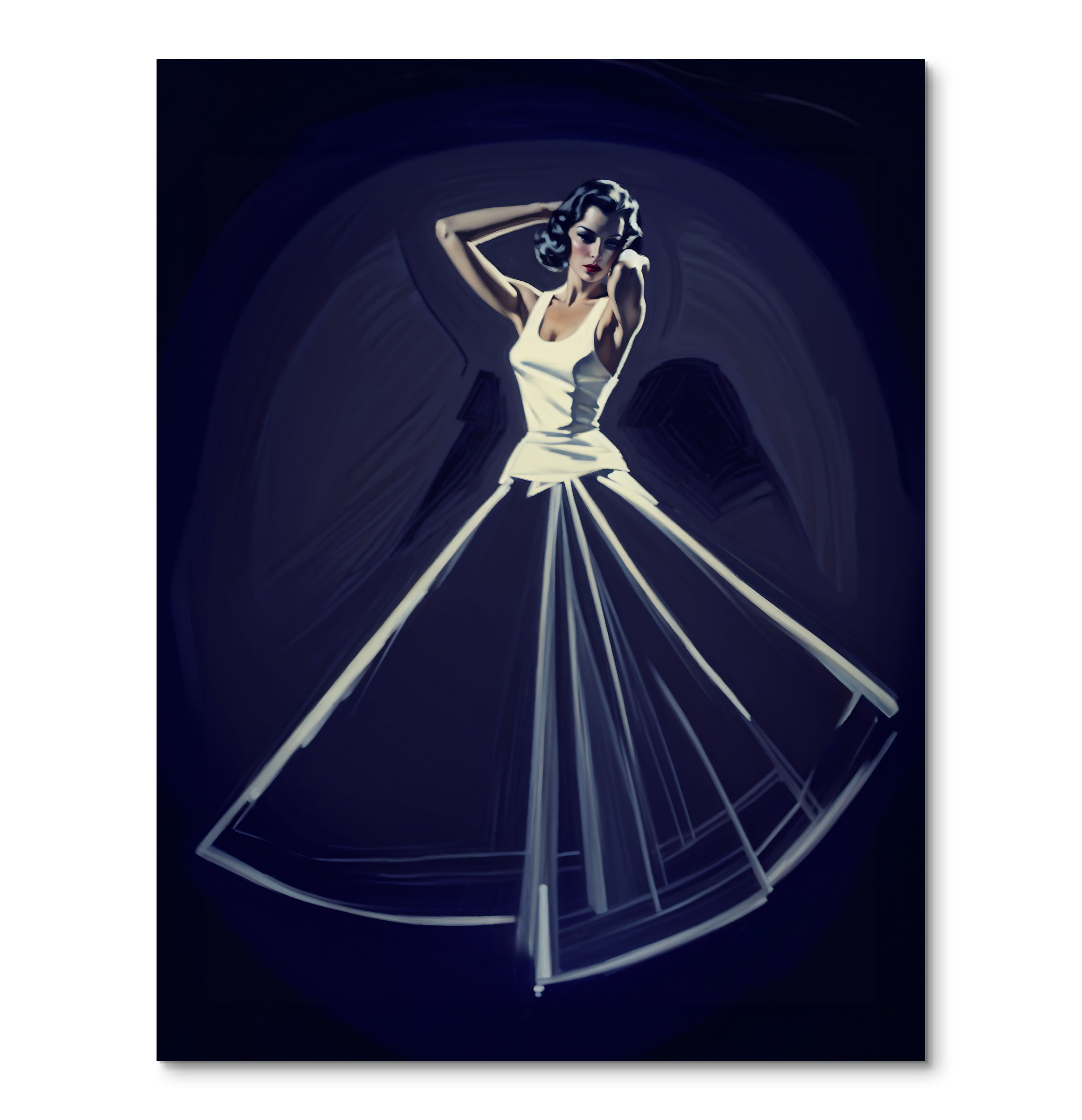 Ilustración. Dark blue