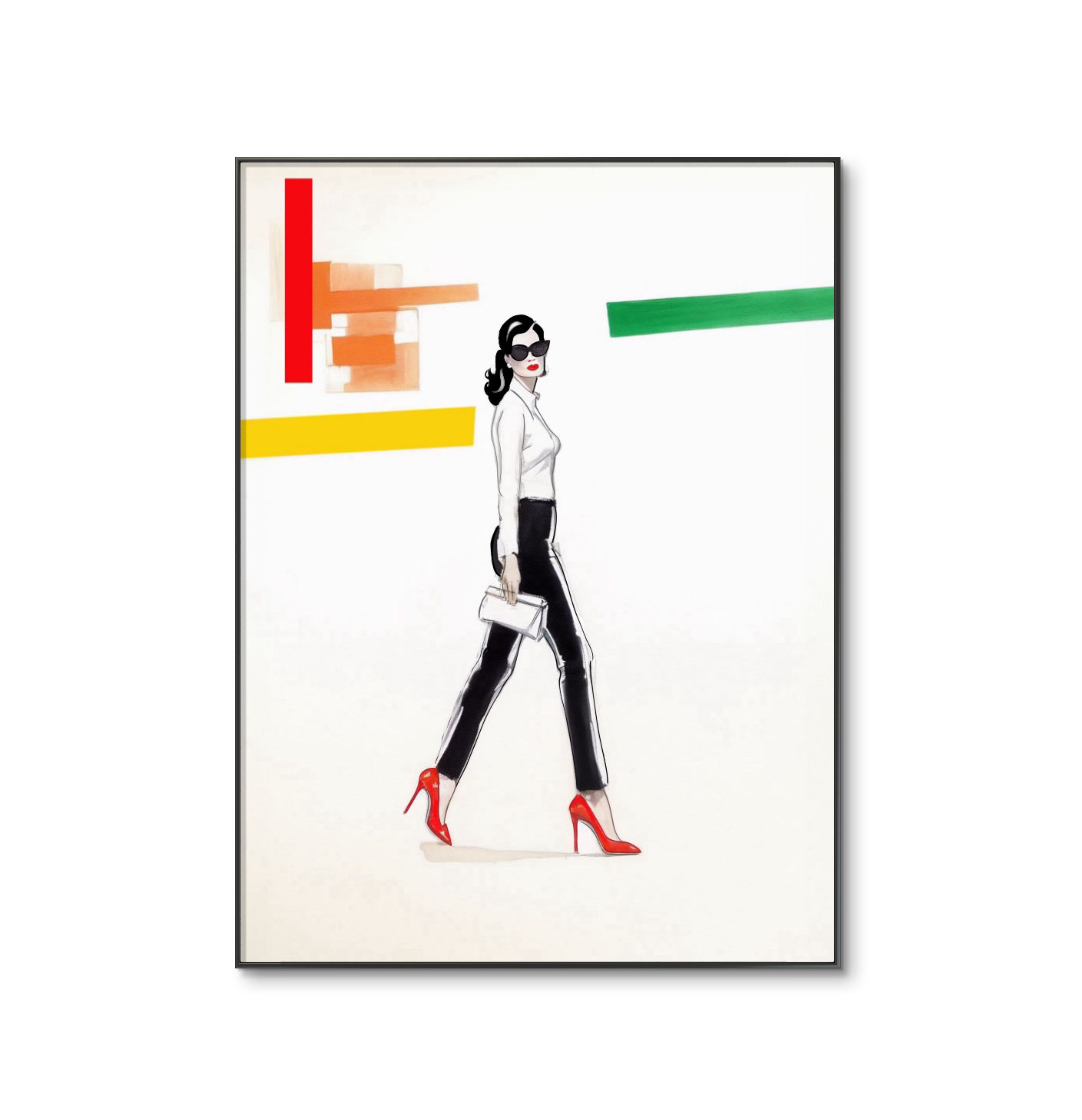Ilustración. Walking in the Sunshine