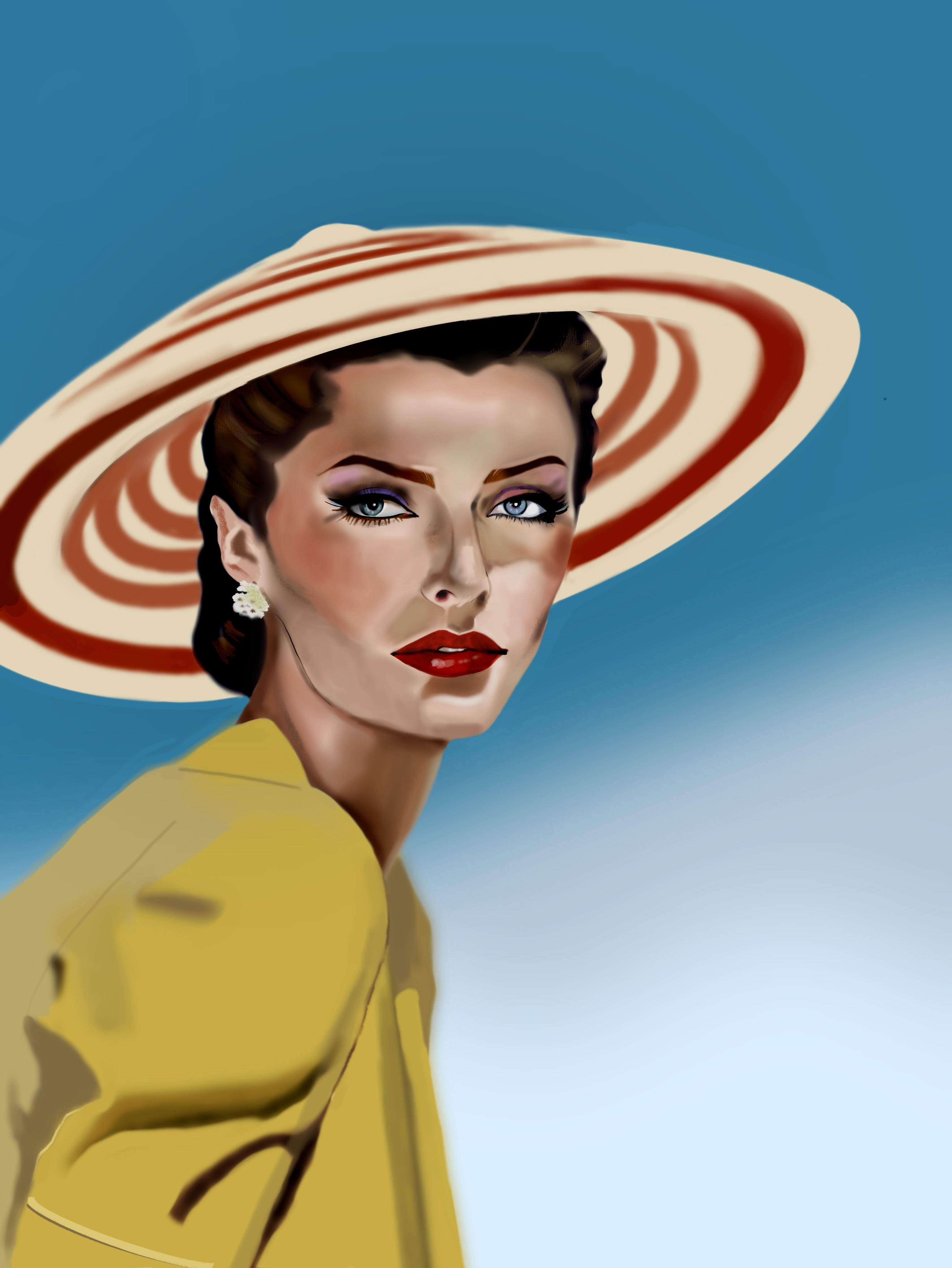 The lady of the Lido