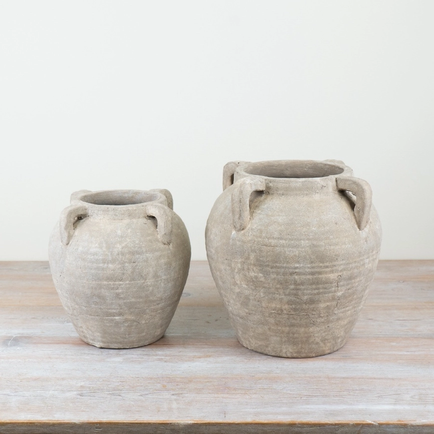 Antique Style Clay Vases