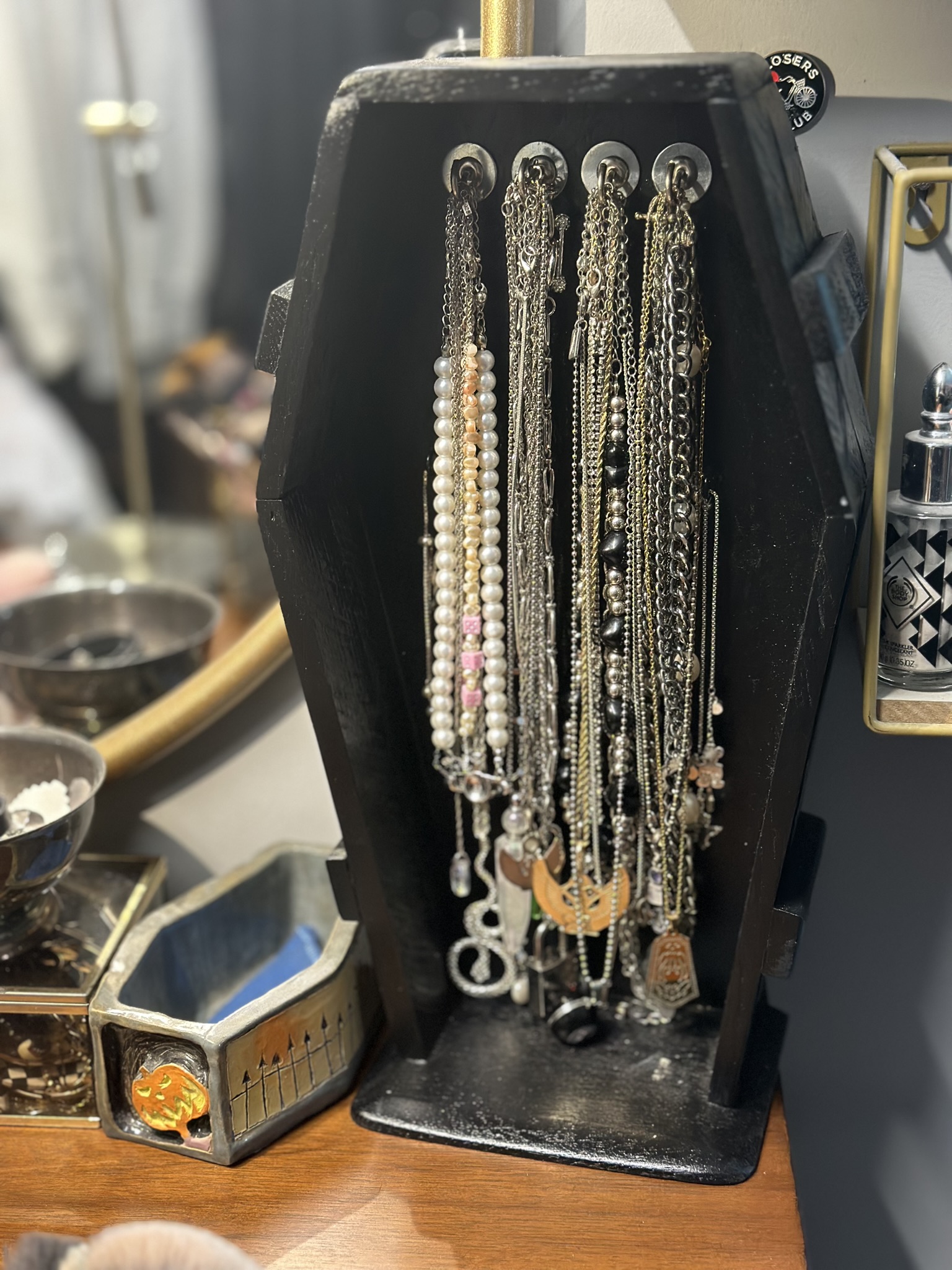 Coffin Jewlery Holder