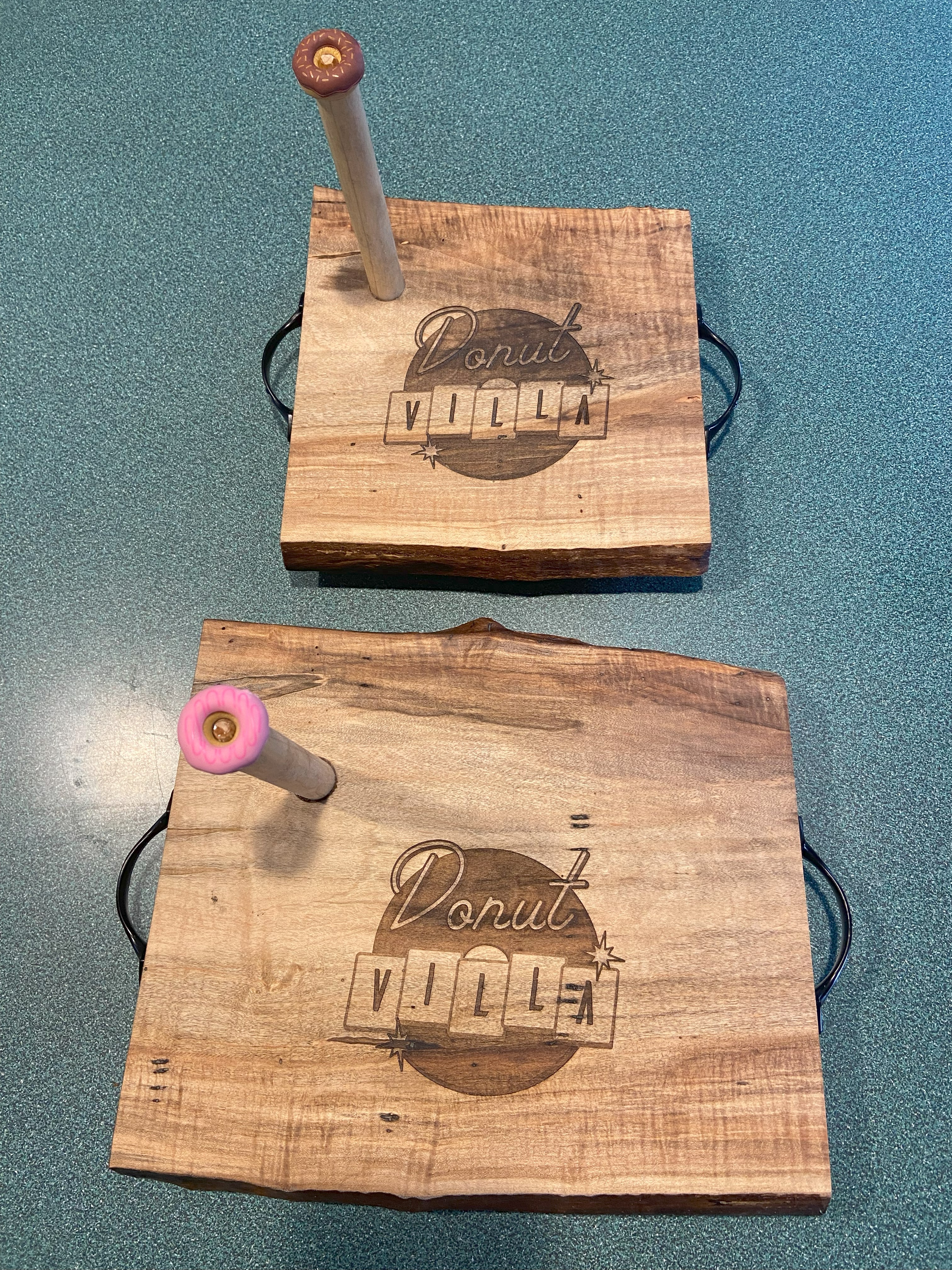 Lazer Engraved Serving/Cheese Tray