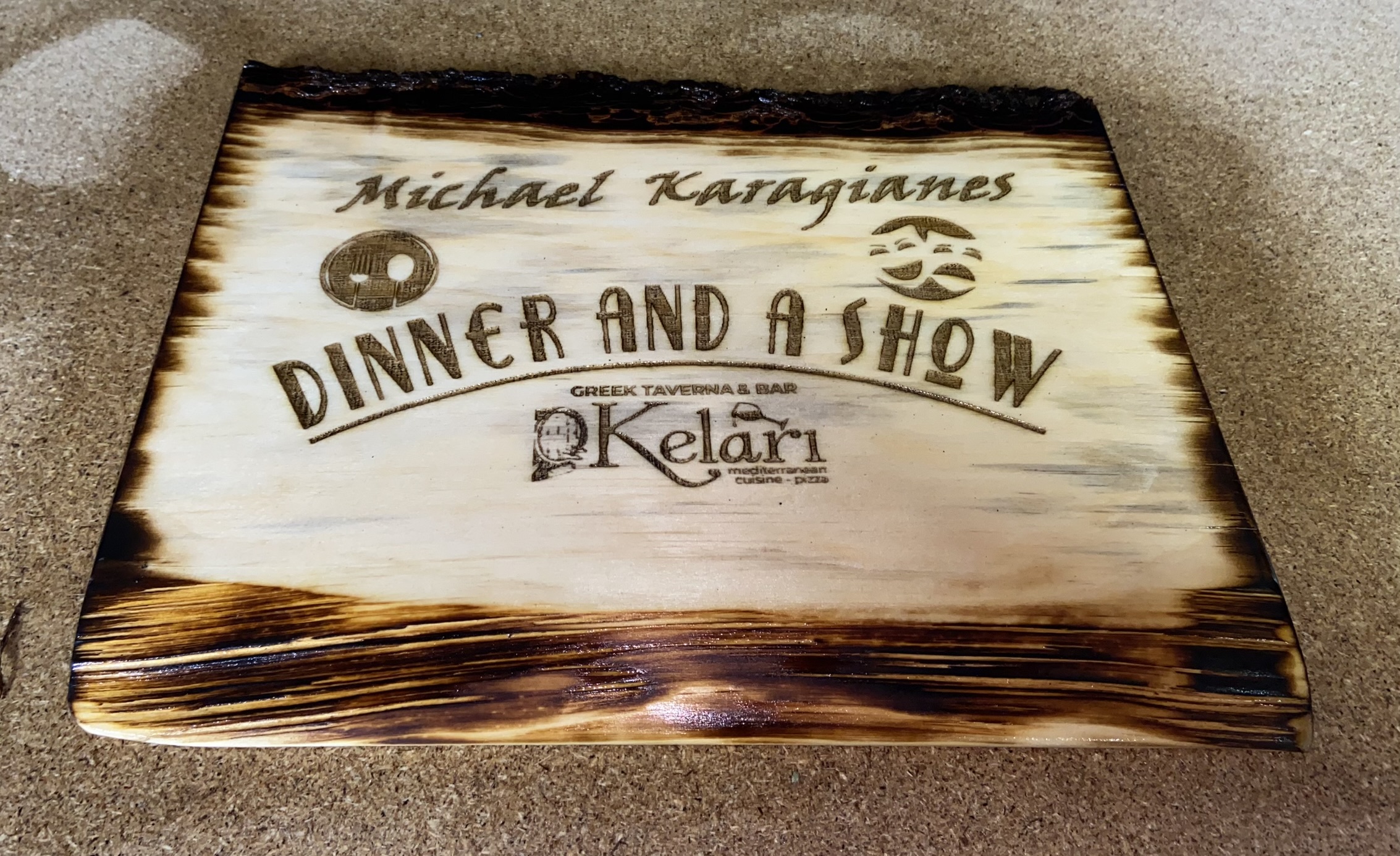 Company Laser Engraved Sign