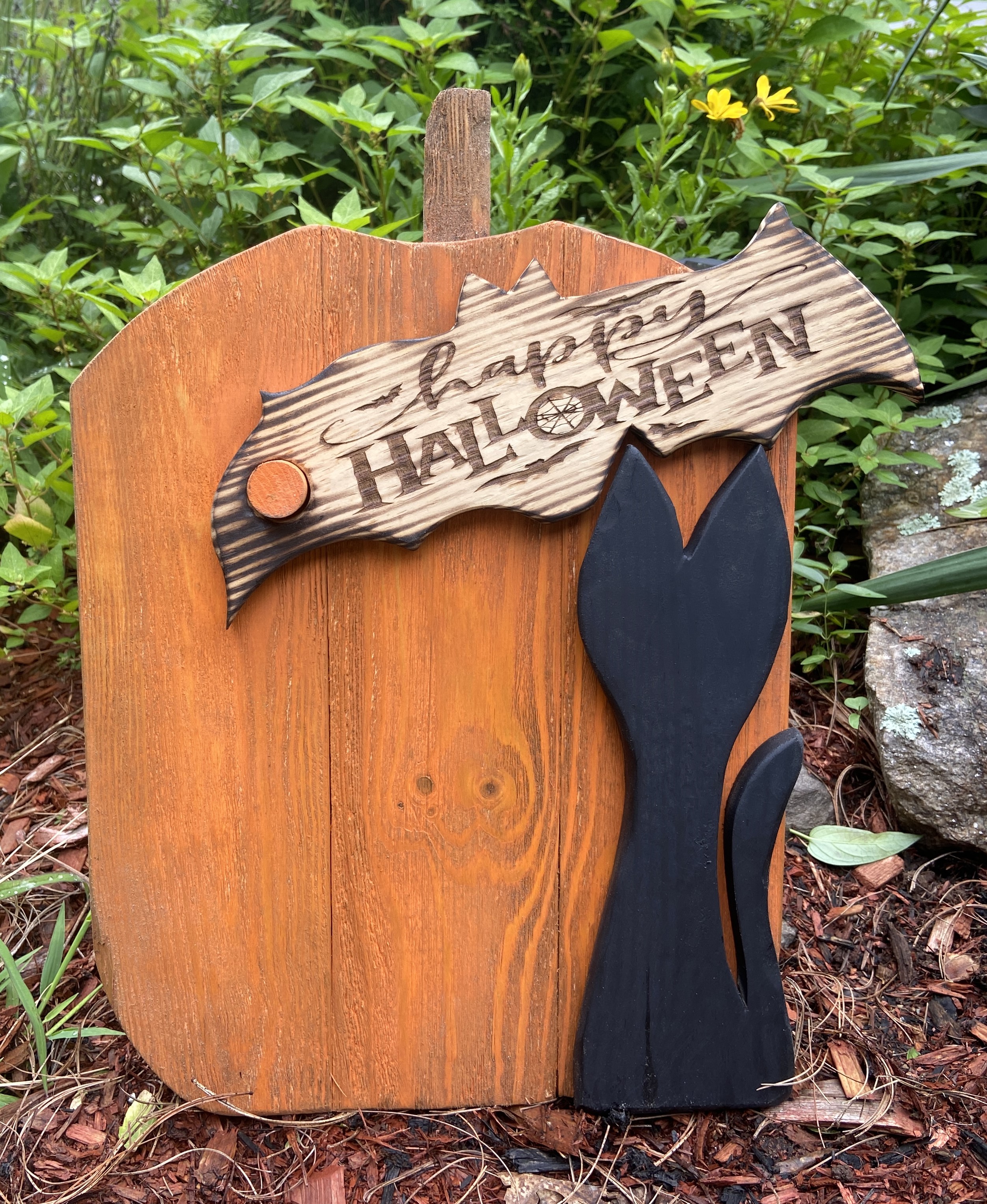 Simplistic Rustic Halloween Pumkin