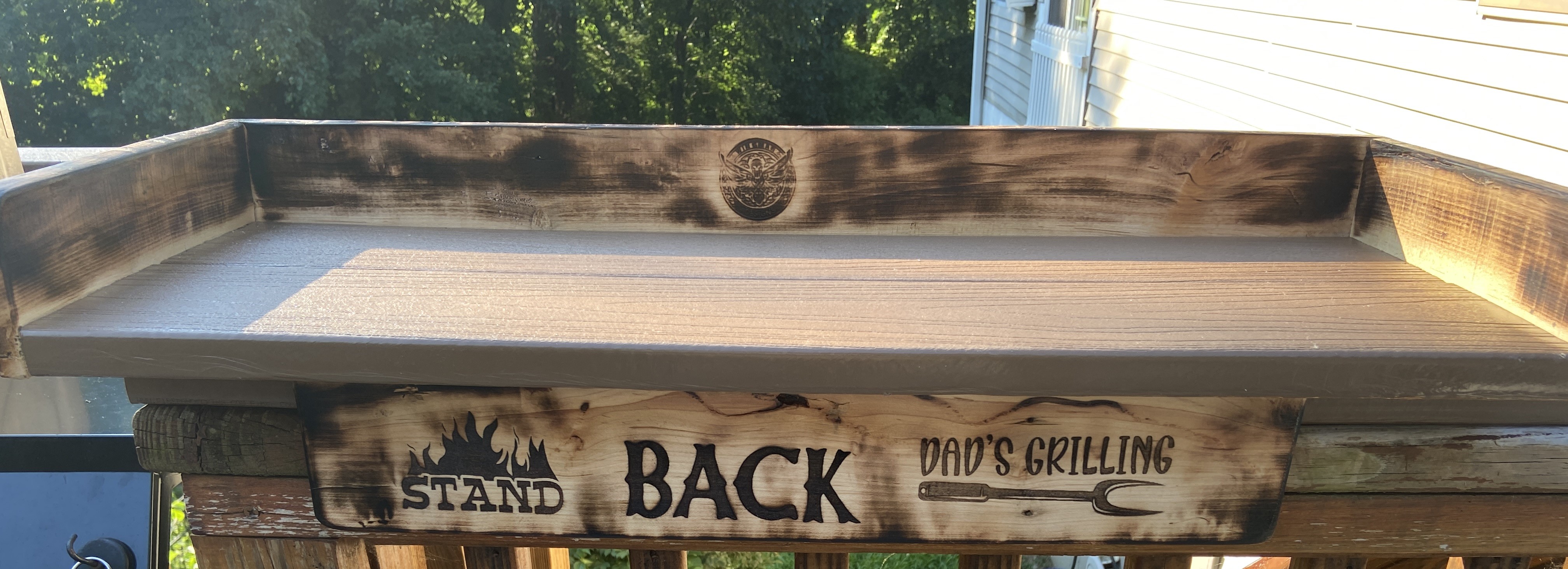 Deck Rail Table Tray