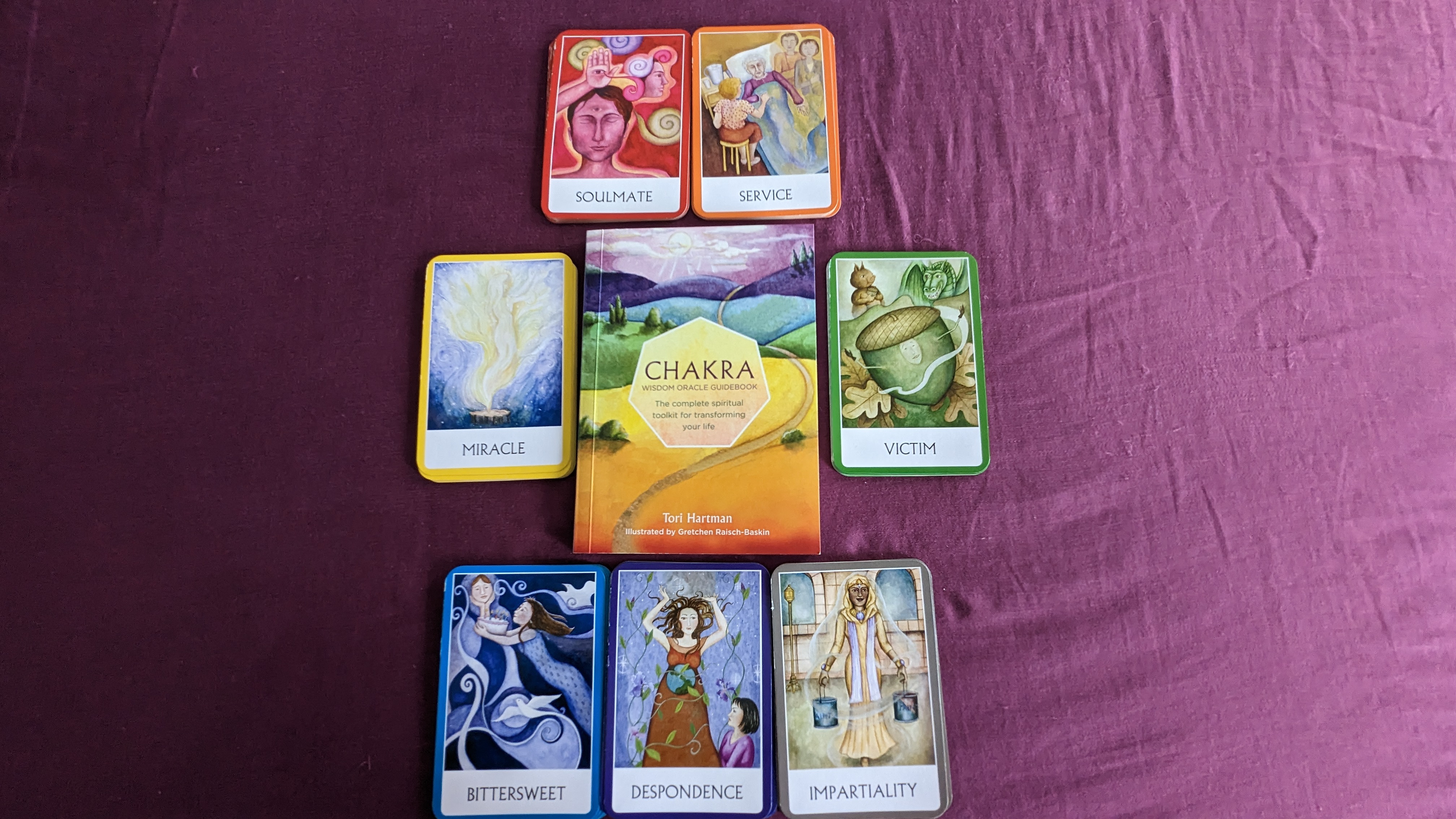 ☯️Chakra Wisdom Oracle Cards☯️