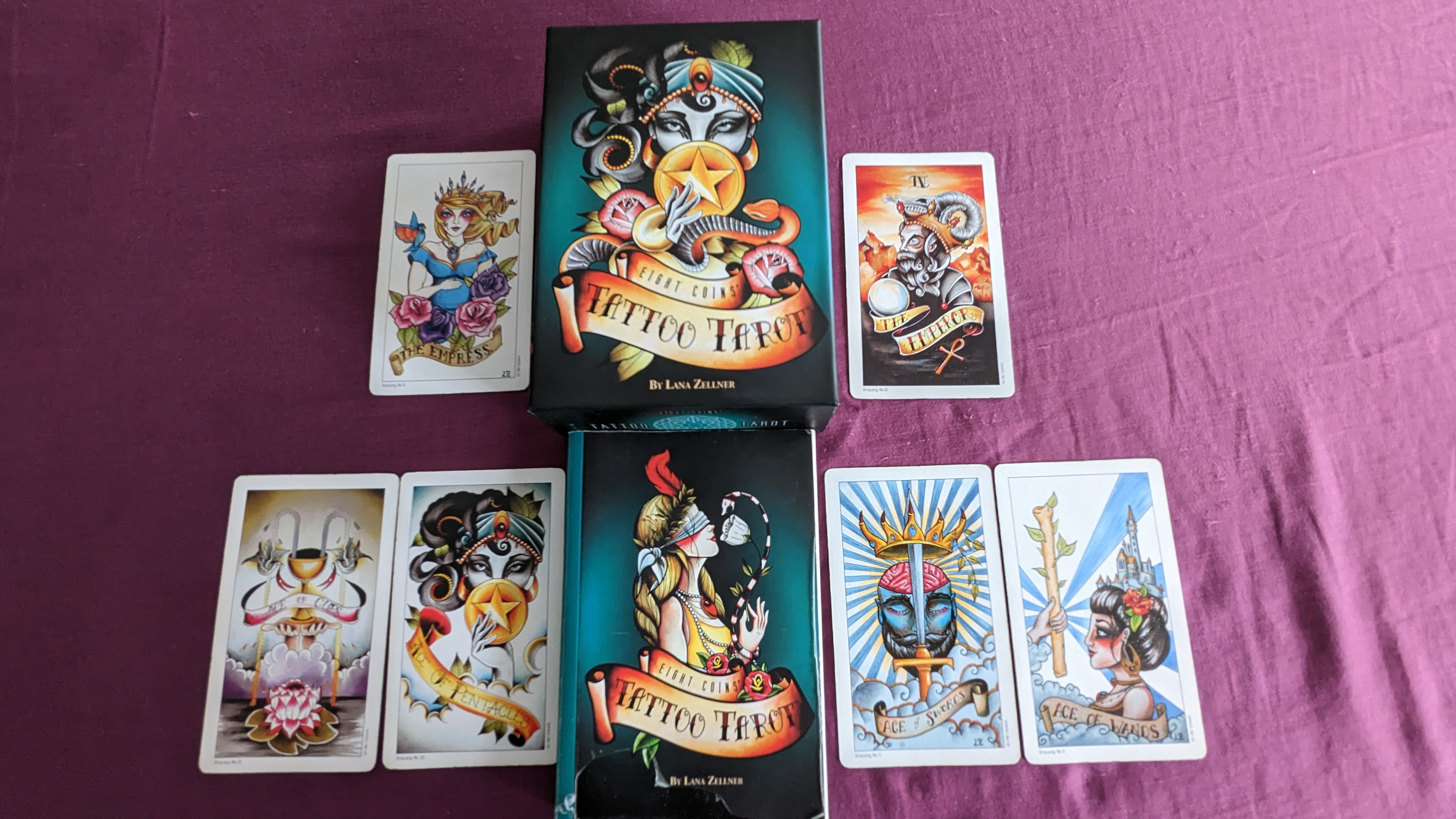 🪙Eight Coins Tattoo Tarot🪙