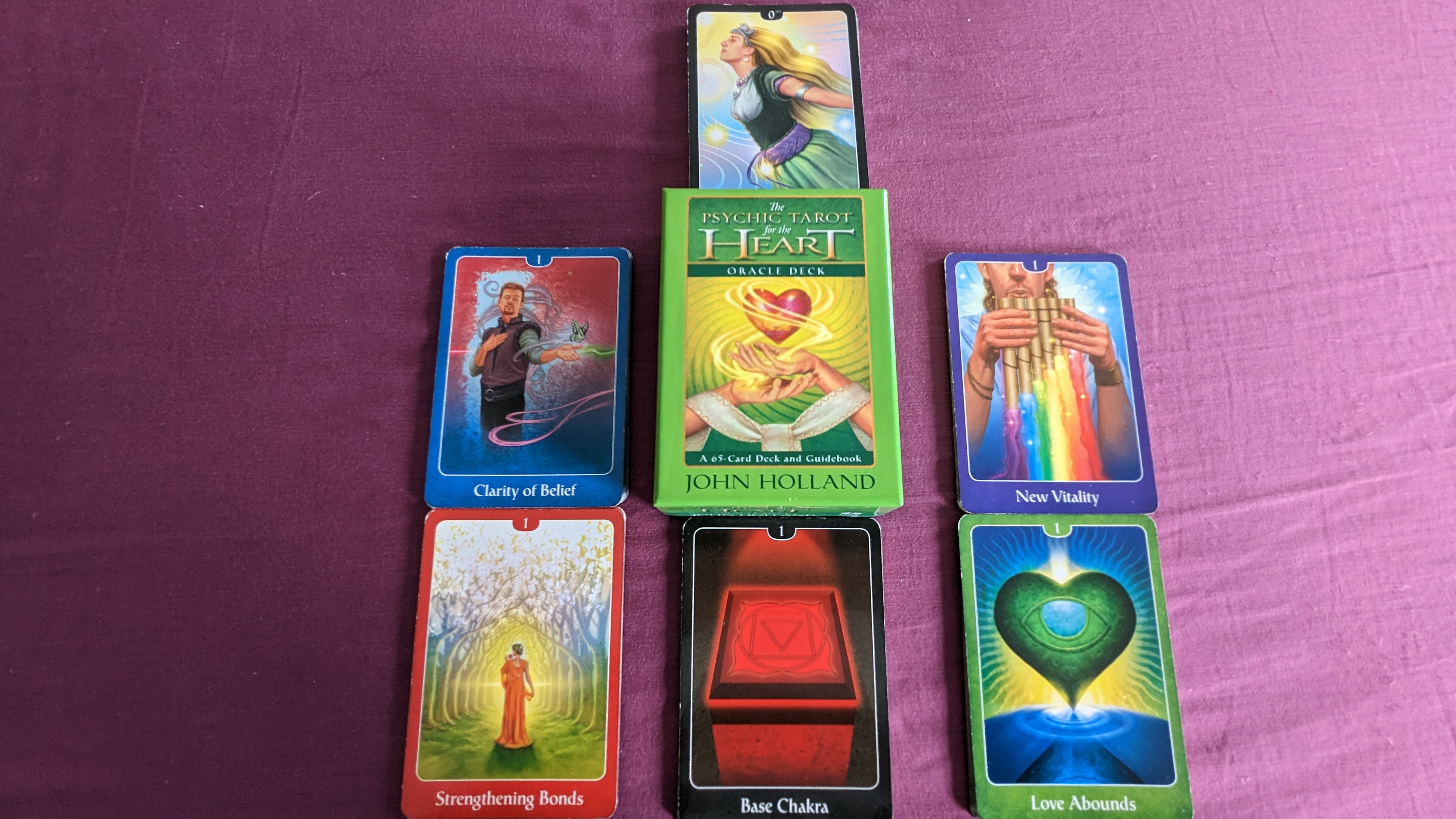 💖The Psychic Tarot for the Heart Oracle Deck💖