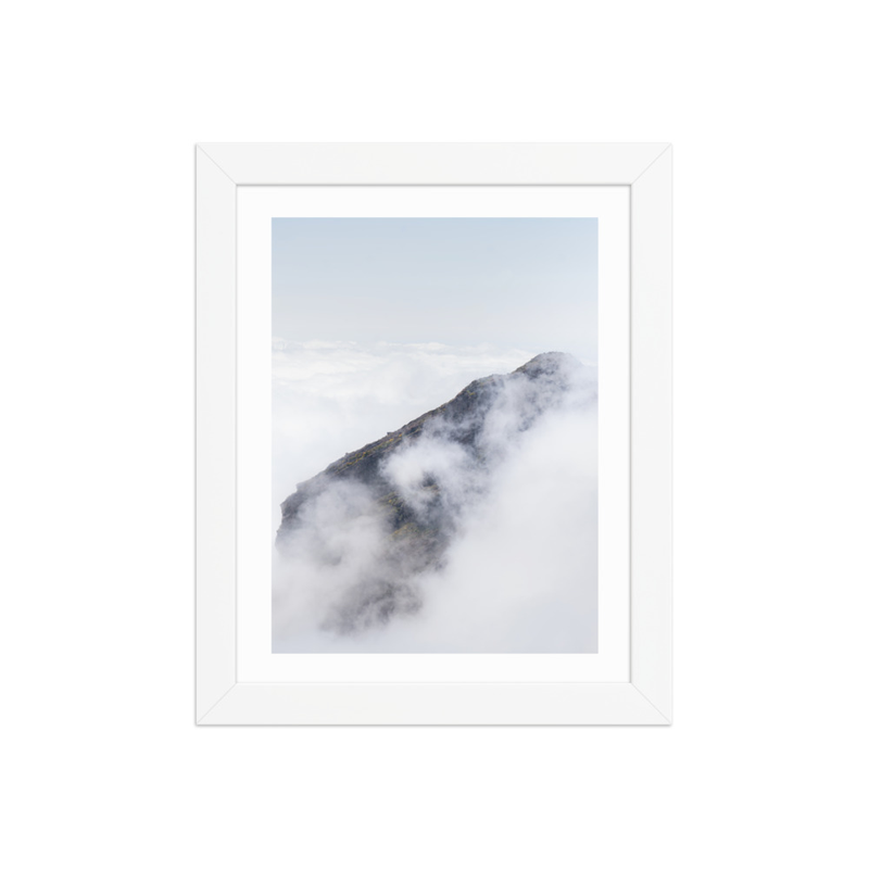 Swirly Clouds - Moody Madeira Landscape Fine Art Print