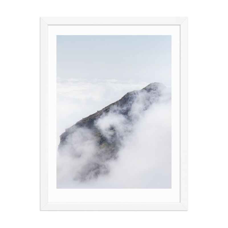 Swirly Clouds - Moody Madeira Landscape Fine Art Print
