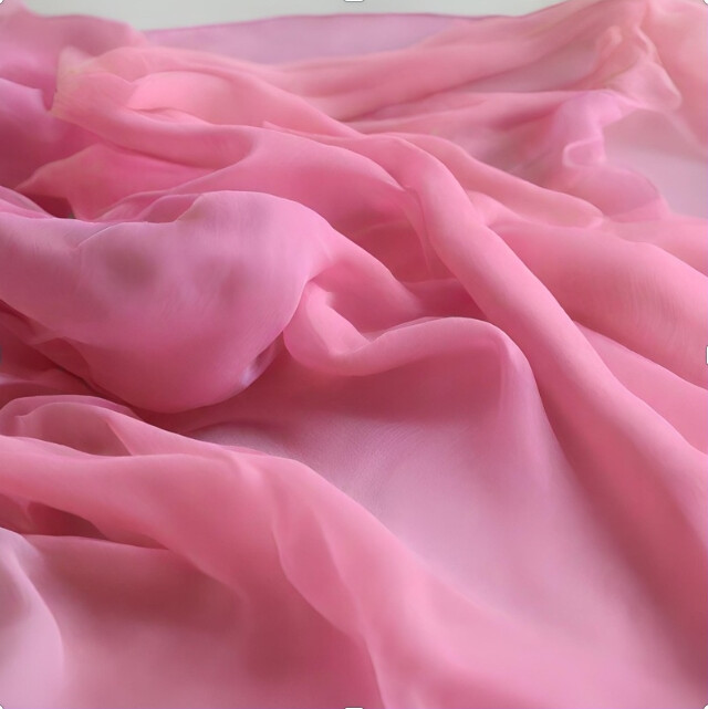 Silk chiffon