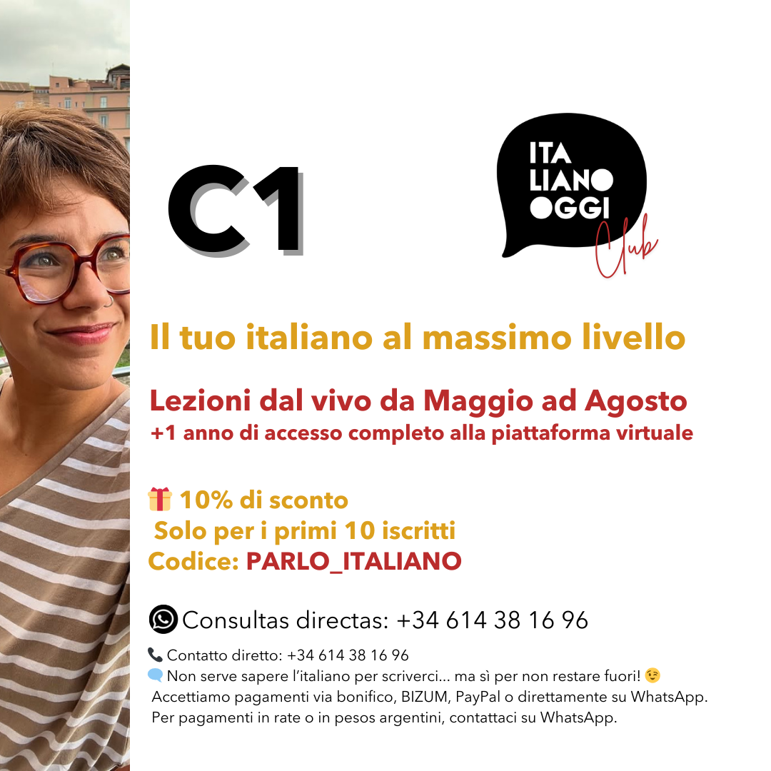 ✨ Corso C1 – Full Conversazione