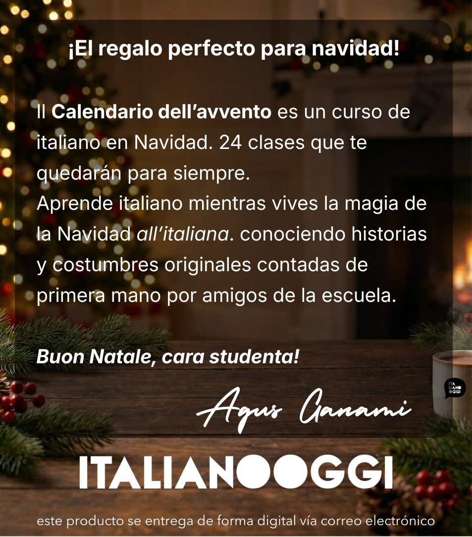 Curso de italiano: Calendario dell'Avvento