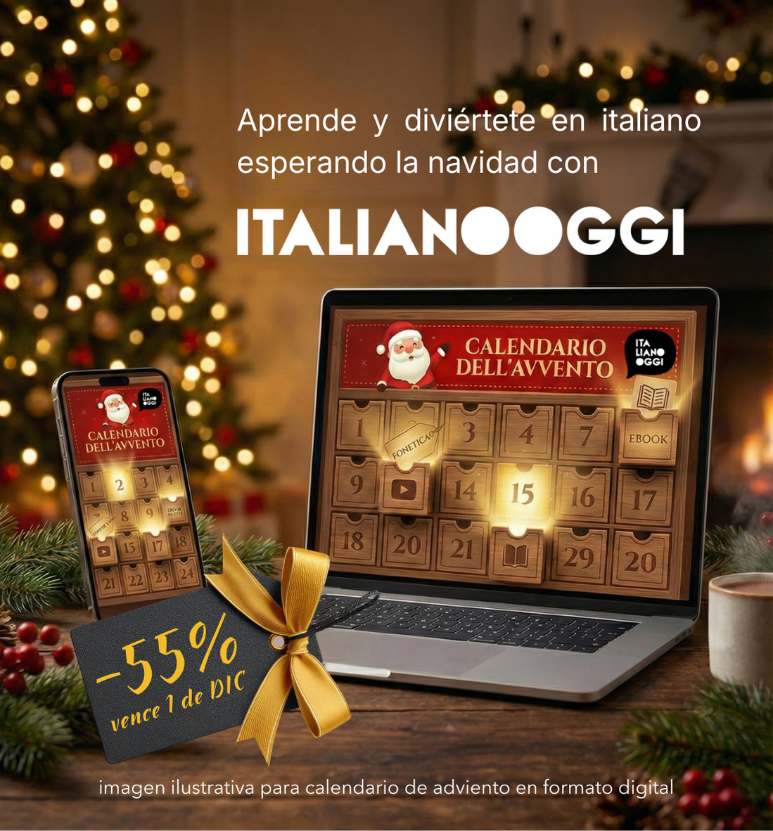 Curso de italiano: Calendario dell'Avvento