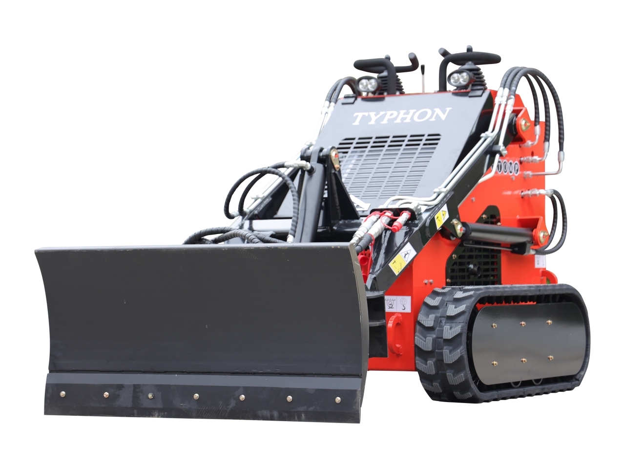 Efficient Skid Steer Loader with Bull Dozer Attachment – USA