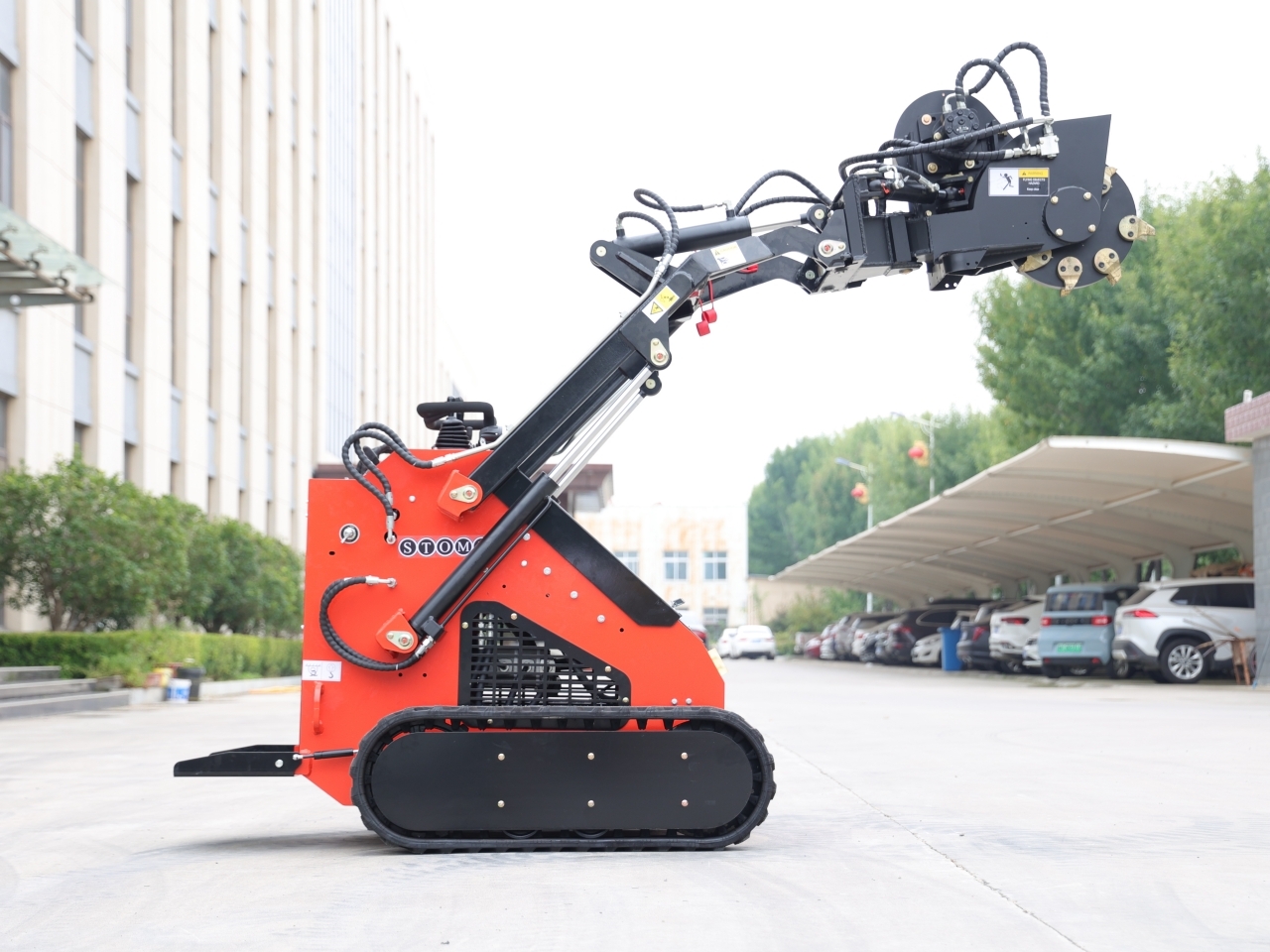 Best Stump Grinder Attachments for Skid Steer Loaders in the USA Powerful, Efficient Stump Removal