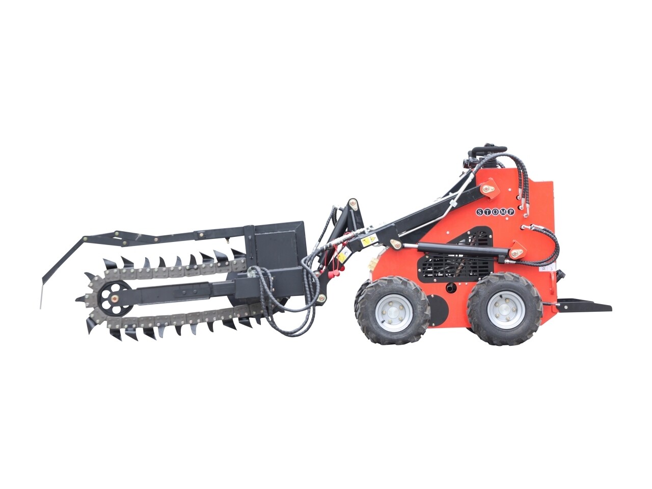 Skid Steer Loader Trencher Attachment: Power and Precision in One