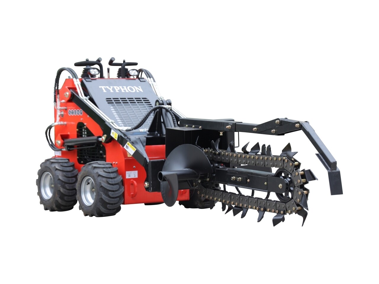 Skid Steer Loader Trencher Attachment: Power and Precision in One