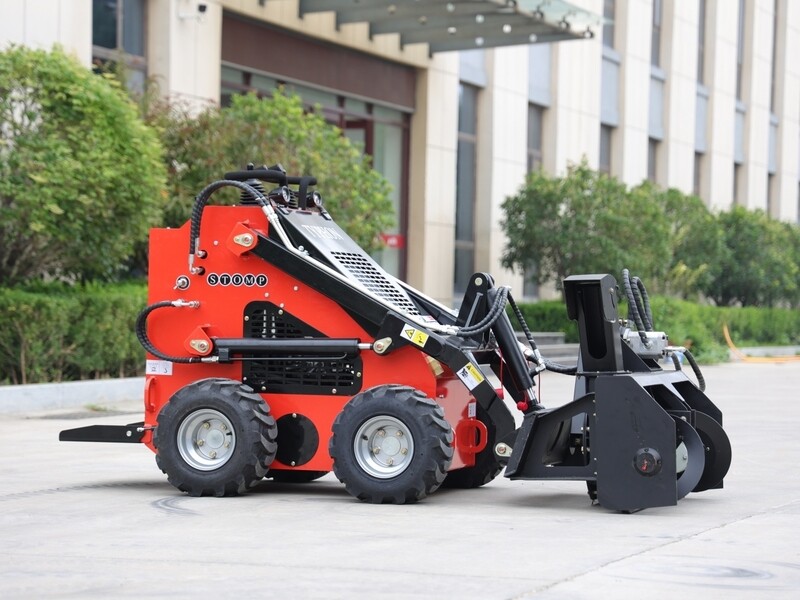 TYPHON Skid Steer Loader Snow Blower Attachment USA With Ultimate Tool