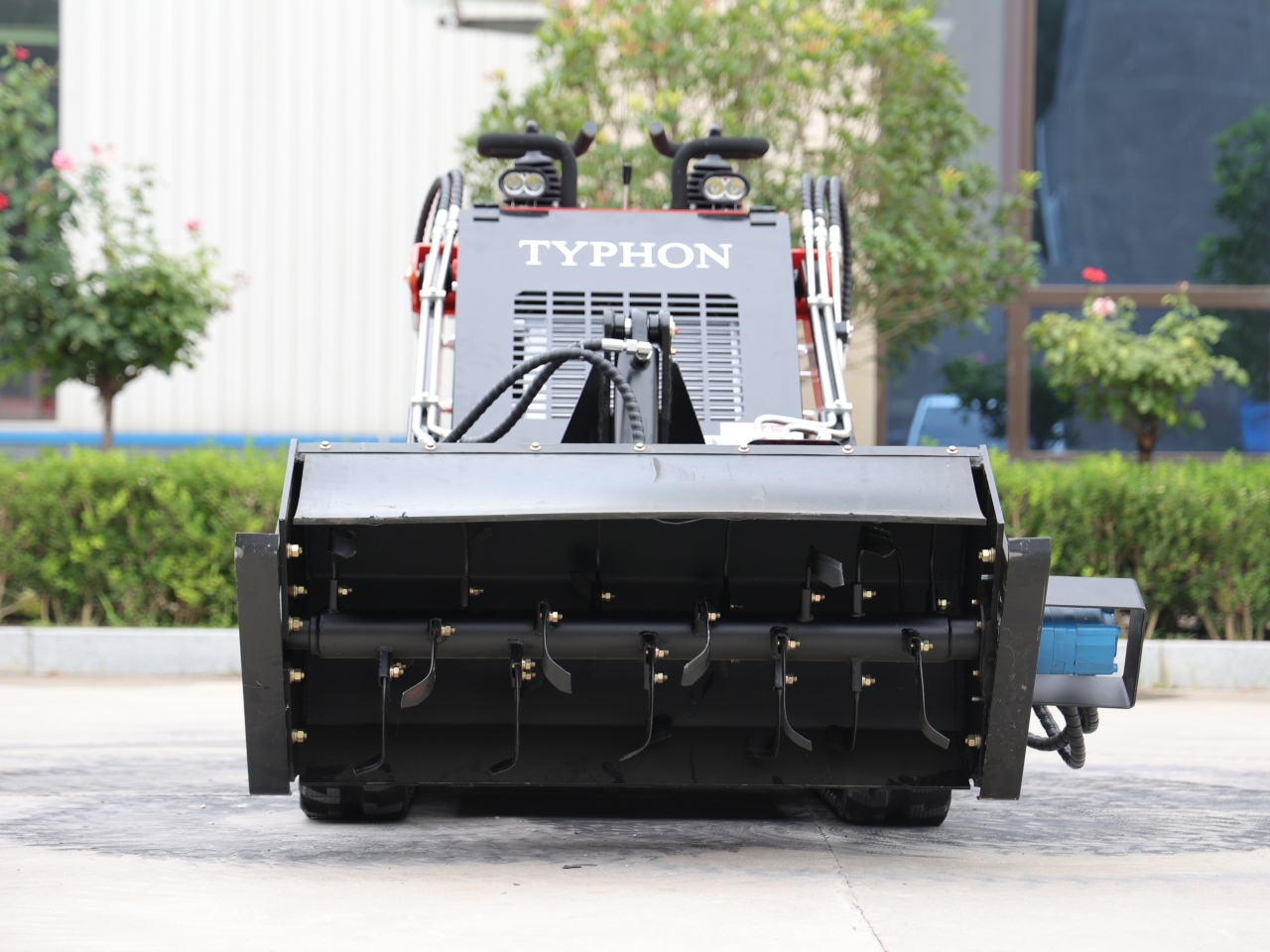 Skid Steer Loader with Rotary Plow Tiller – Boost Your Land Management