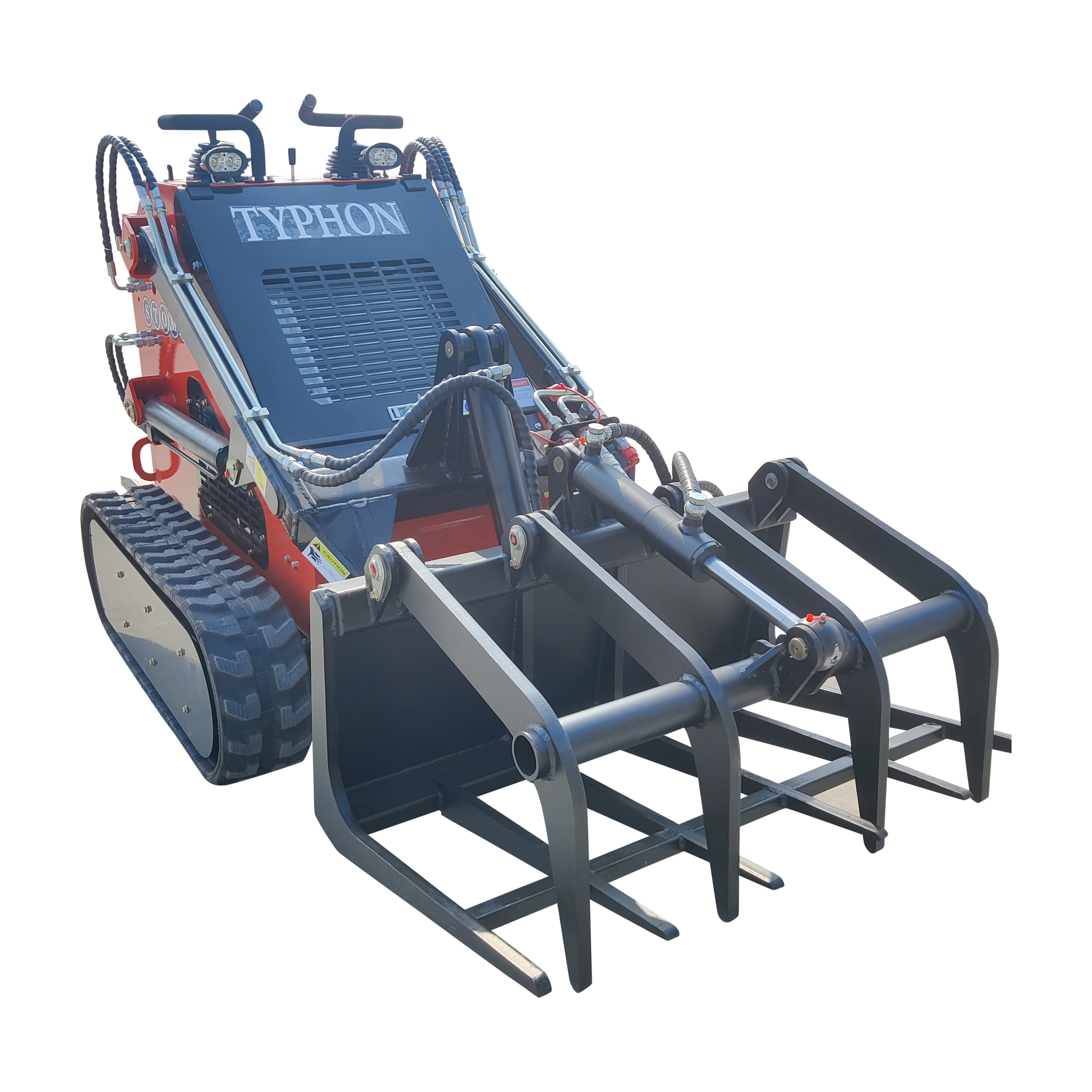 Skid Steer Loader Grapple Attachment for Efficient Debris Management