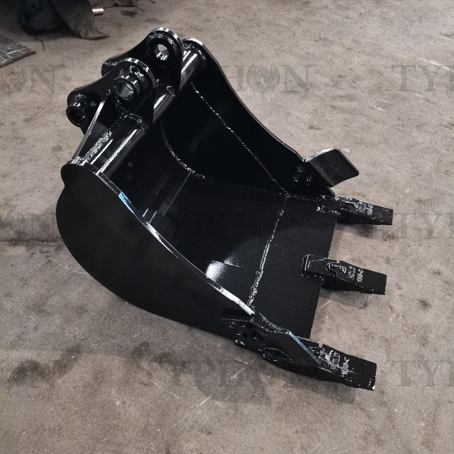 550mm Teeth Bucket for 2-3.5 Ton Mini Excavators – 21 Inch Trenching Bucket Attachment
