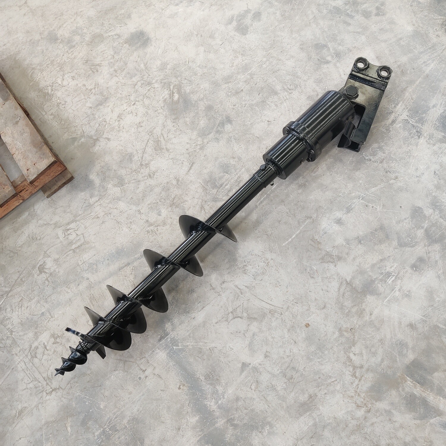 Auger Drill Attachment for Mini Excavators – High Performance Machinery USA