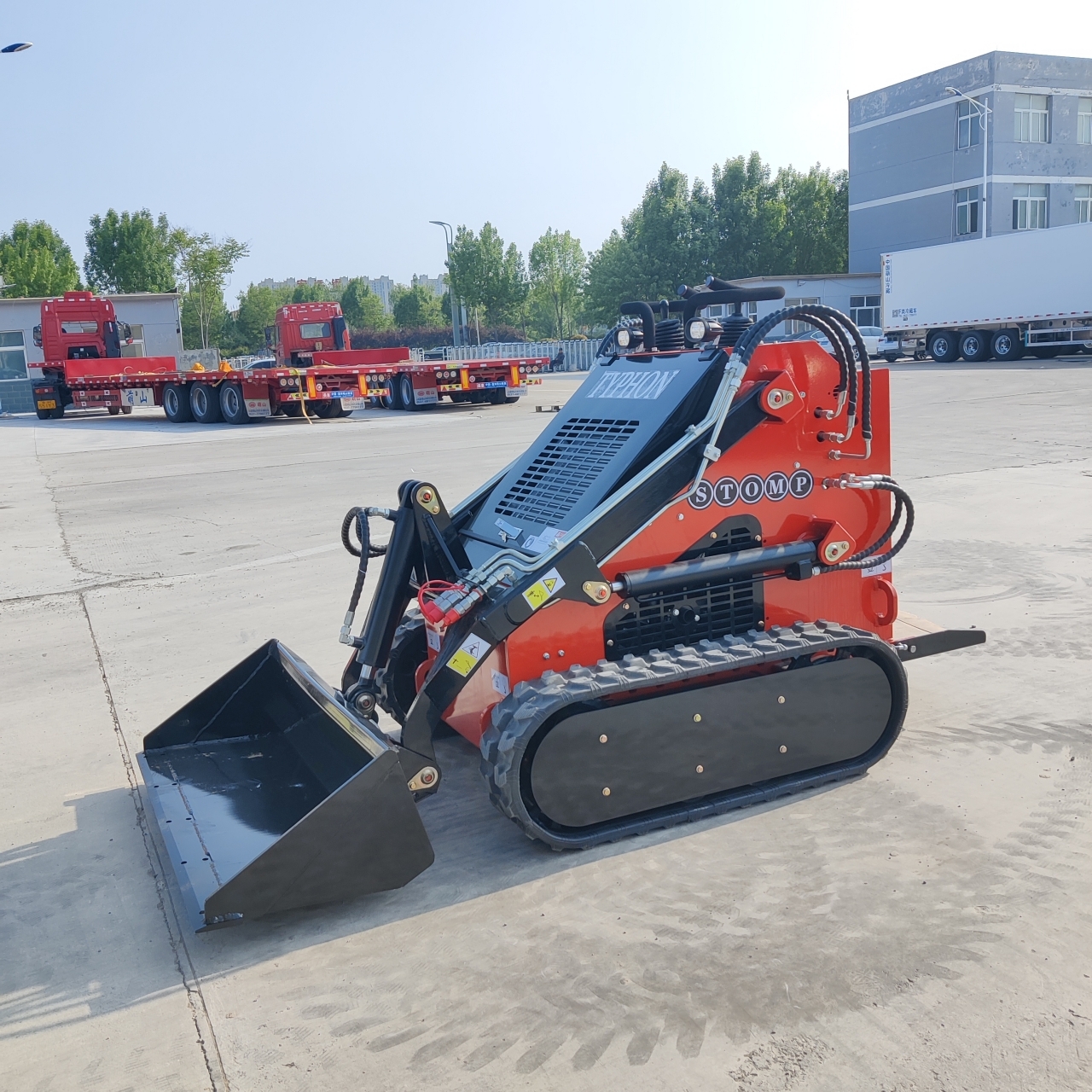 Brand New STOMP 1,800lbs Mini Skid Steer with 23HP Gas EPA Engine for Sale in USA