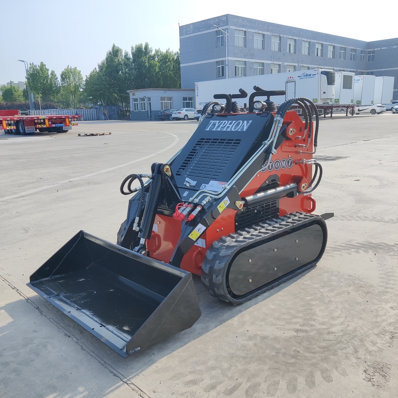 Brand New STOMP 1,800lbs Mini Skid Steer with 23HP Gas EPA Engine for Sale in USA