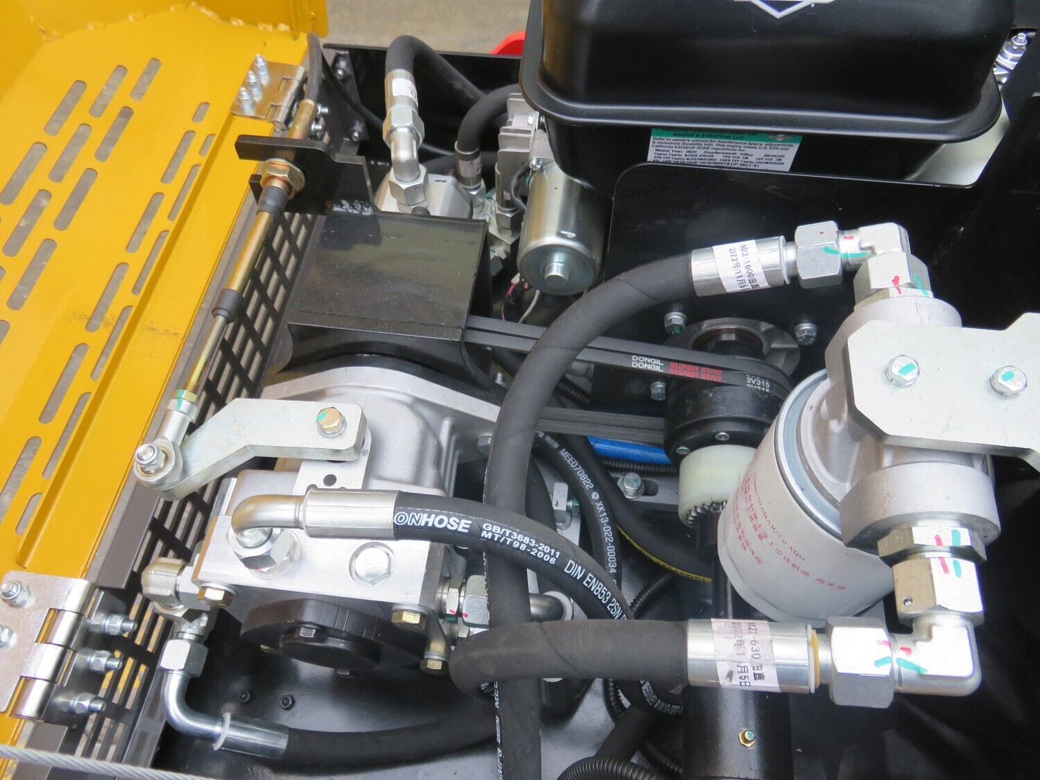 TYPHON FURY 1 Ton Vibratory Compactor – Heavy-Duty Asphalt Roller USA
