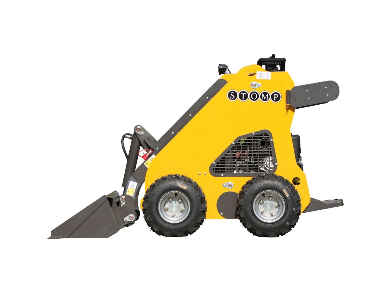 New TYPHON STOMP 1,600lbs Mini Skid Steer – 13.5hp Gas Engine EPA Certified USA