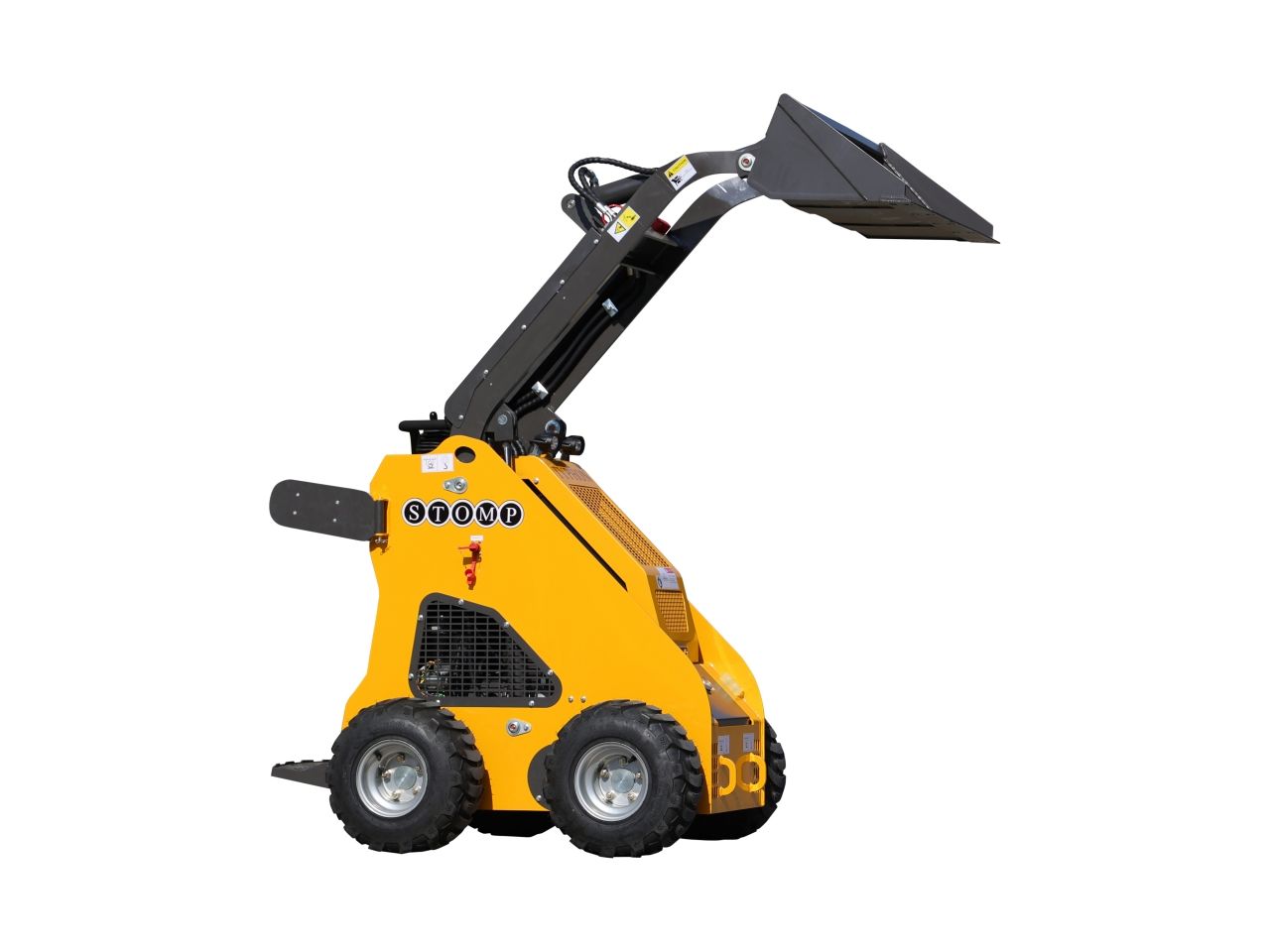 New TYPHON STOMP 1,600lbs Mini Skid Steer – 13.5hp Gas Engine EPA Certified USA