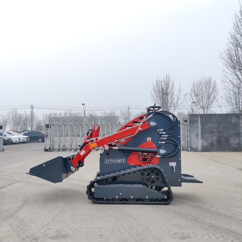STOMP 1,760lbs Mini Skid Steer – 13.5hp Gas Engine, EPA Certified, USA