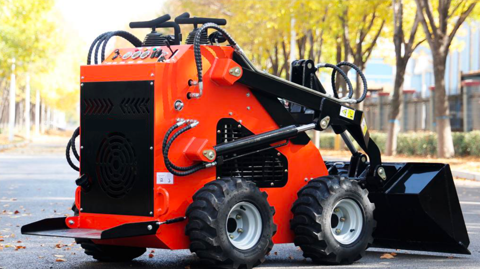 New Mini Skid Steer Loader – Track Wheel, 22.1 HP Honda Gas Engine, EPA Certified