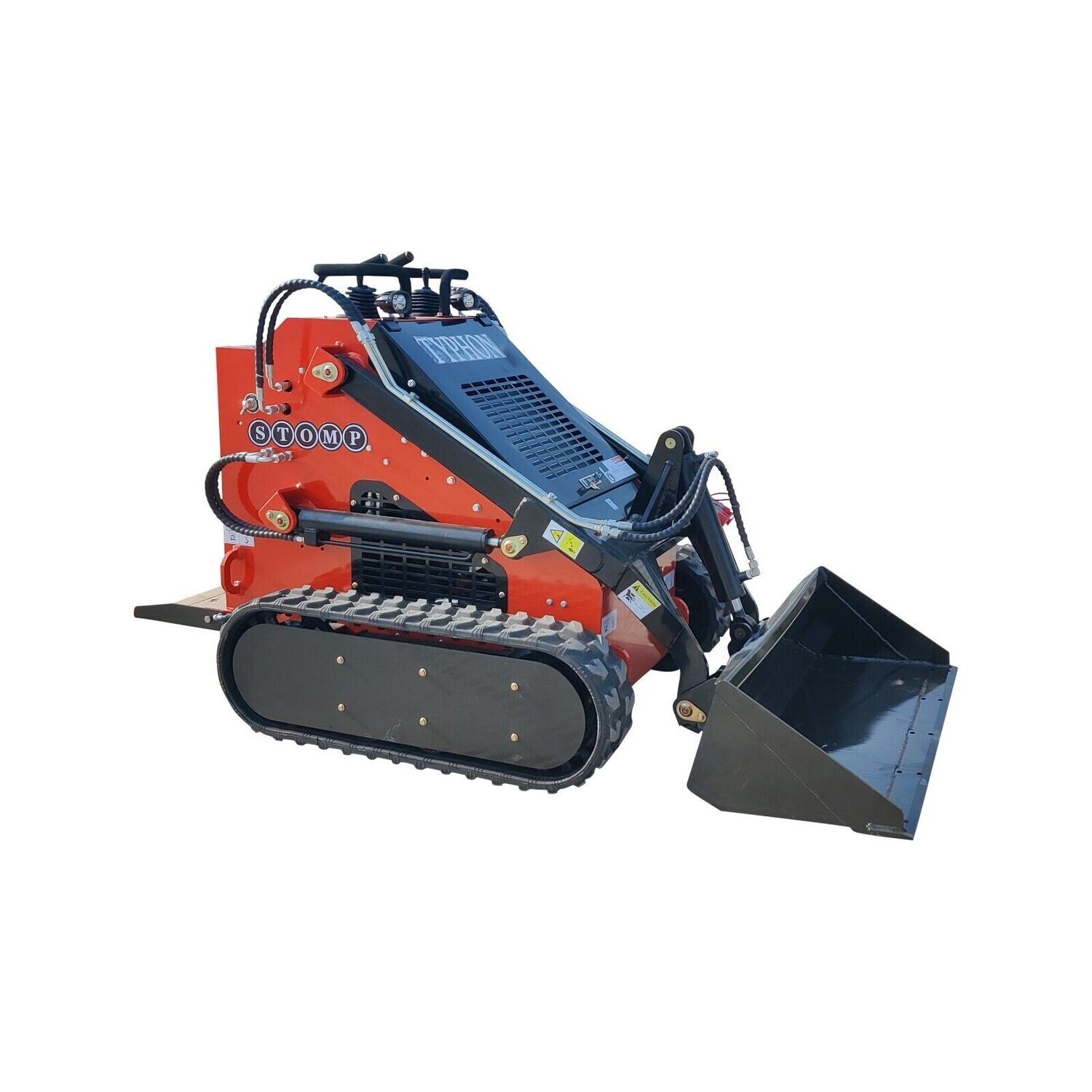 Tracked Skid-Steer Loader – 22.1 HP Honda EPA Gas Engine for Gardens, Farming